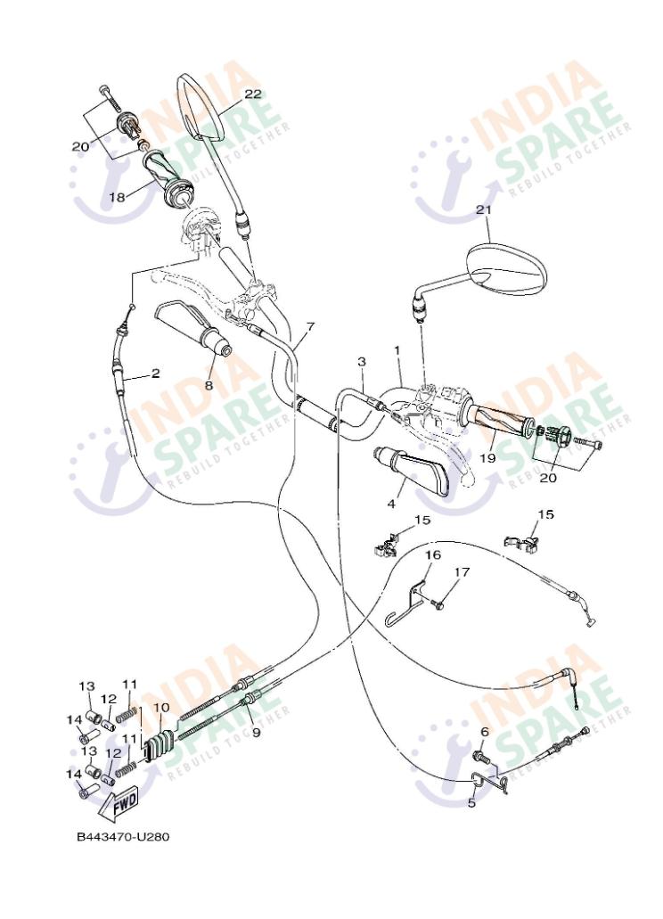 STEERING HANDLE & CABLE